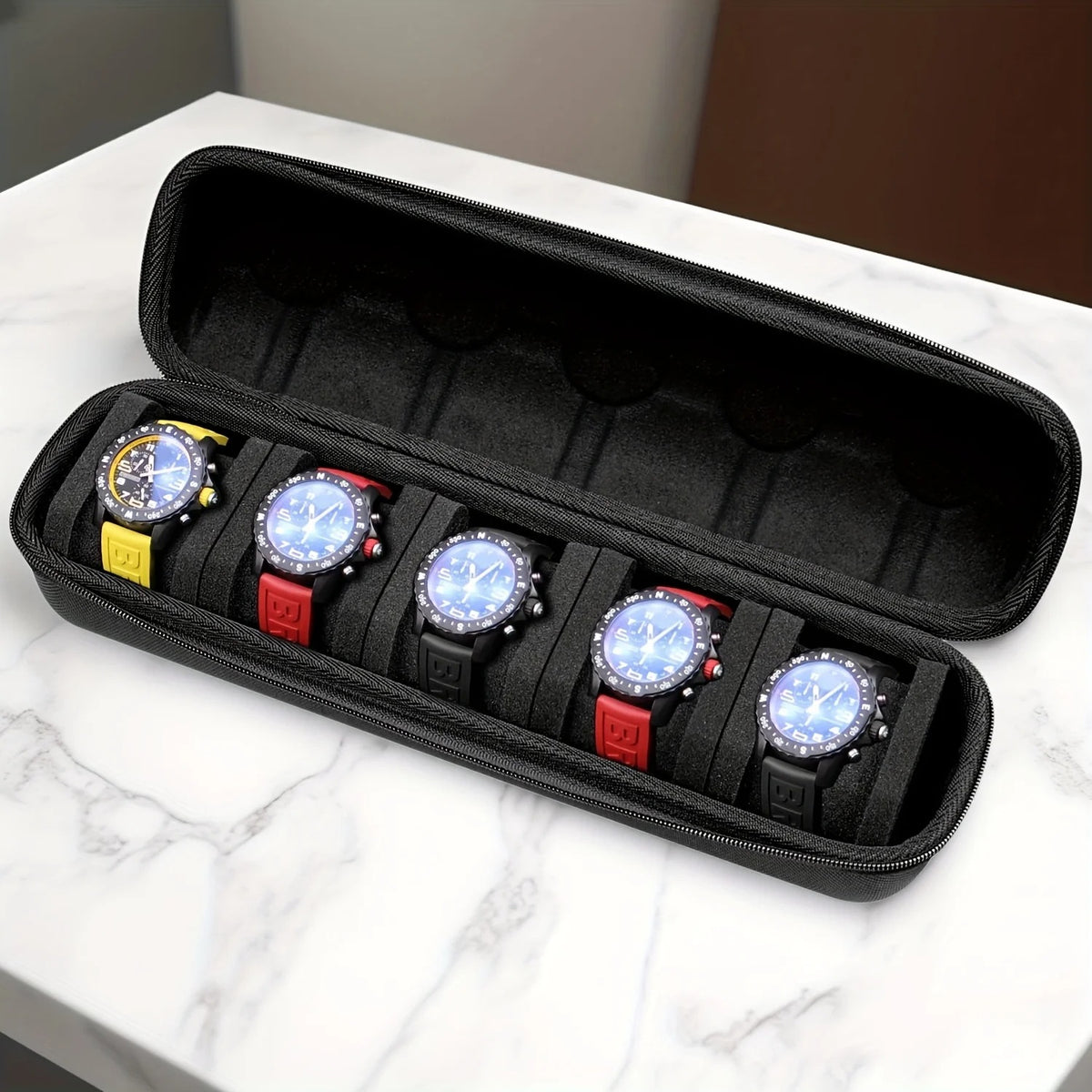 5 slots Watch Storage Box